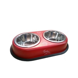 [339071] COMEDERO INOX. DOBLE COLOR FEED ME 14CM - MILLEX
