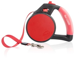 [11302] CORREA RETRACTIL ROJA SMALL x 4mt (12kg)-SMLGL-RD