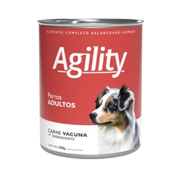 [SIELDA340] AGILITY DOG ADULTO CARNE LATA x 340 gs.