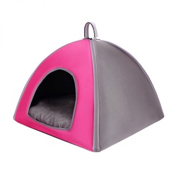 [12318] EVA LITTLE DOME XL-PINK &amp; GRAY-FB1206PG