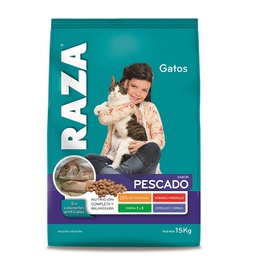 [6684] GATO ADULTO PESCADO 15 KG. RAZA