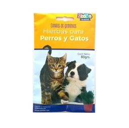 [129022] HIERBAS PARA GATOS SOBRE 80 GRS. - ZOOTEC