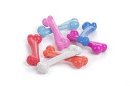 [231217] HUESO DE PLASTICO SABOR VAINILLA MEDIANO - PETS PLAST