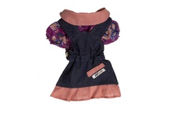 [152818] JARDINERO HEMBRA C/ BLUSA Nº1 25 CM. - PER-ROS