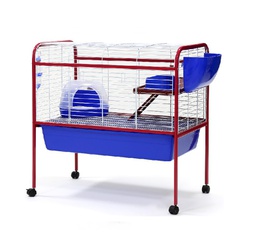 [339075] JAULA CONEJO/COBAYO C/MUEBLE 88X53X89 - IMPORTADO