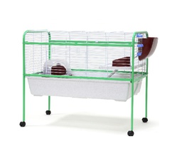 [339076] JAULA CONEJO COBAYOS C/MUEBLE 104X89X59 - IMPORTADO