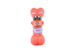 [150236] JUGUETE HUESO CON CARA 14,3CM  PER-ROS