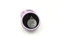 [625832] MEDALLA HUELLA GRIS  MISTER HUESO