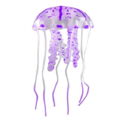 [332192] MEDUSA DE SILICONA MUVIL FLUOR TARRO Ø 10 - IMPORTADO