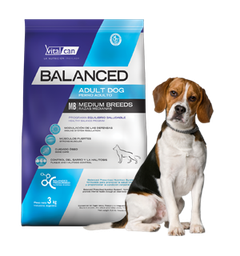 [11724] Vital Can Balanced Perro Adulto Raza Mediana X 3 Kg.