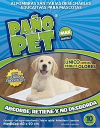 [232003] PAÑO PET COMPACT MAX X 10 UNIDADES - PAÑOPET