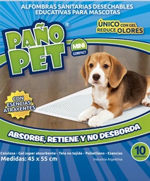 [232005] PAÑO PET COMPACT MINI X 10 UNIDADES- PAÑOPET