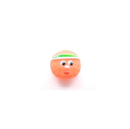 [150366] PELOTA CON CARITA Y VICERA 8 CM  PER-ROS