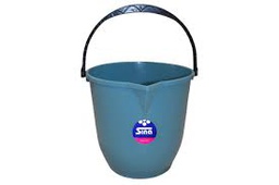 [9701206 BALDE 9 LITROS MANIJA PLASTICA] Balde 9 Lts Manija Plastica Colores