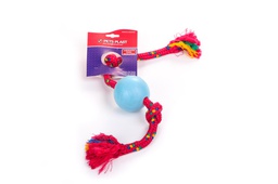 [5901] PELOTA DE GOMA CHICA CON SOGA ALPINA S901 8MMX65CM - PETS PLAST