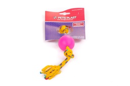 [231267] PELOTA DE GOMA GRANDE CON SOGA ALPINA S903 - PET PLAST