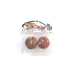 [980008] PELOTITAS X 2 UNIDADES - PALITO MULTICOLOR