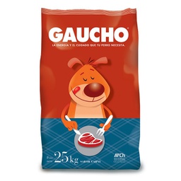 [7250] PERROS ADULTOS CARNE 25KG - GAUCHO