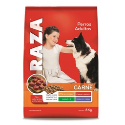 [6564] PERROS ADULTOS CARNE 8KG - RAZA