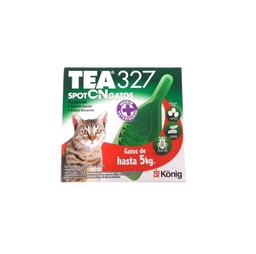 [171079] PIPETA PULGUICIDA TEA 327 GATO HASTA 5KG - KONIG