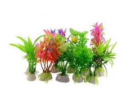 [330384] PLANTAS PLASTICAS X 12 UNID. - IMPORTADO