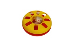 [154837] PLASTICAT CIRCULAR CON RATON ELASTICO Y PELOTA - PER-ROS