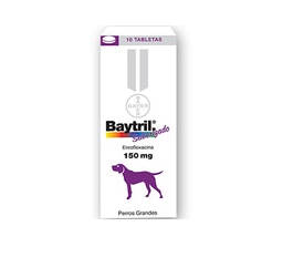 [660017] BAYTRIL SABORIZADO 150MG X 10UNIDADES - BAYER