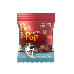 [32203102] SNACK PET&amp;POP EN CAJA X 30 UNIDADES - MON AMI