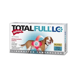 [1254] total full antiparasitario interno perro chico hasta 10kg c/pastilla