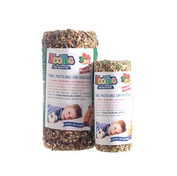 [129017] TUNEL MASTICABLE CON VEGETALES GRANDE ROEDOR - ZOOTEC
