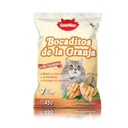 [120946] BOCADITOS DE LA GRANJA X 45 GRS - GOLOMIAU