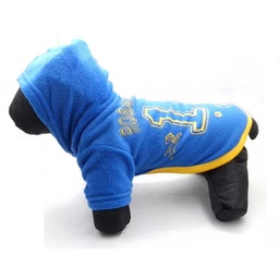 [231181] BUZO POLAR CON CAPUCHA CENTRAL TALLE 30CM - FAMILY PETS