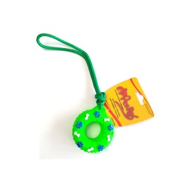 [150786] JUGUETE RUEDA CON PUNTAS 9,5 CM CON CORDON LARGO - PER-ROS