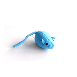 [151101] JUGUETE GATO RATONCITO PIEL VIBRACION - PER-ROS