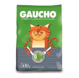 [7266] GATOS  PESCADO 0.5 KG X 18 - GAUCHO