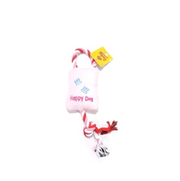 [150673] JUGUETE PLUSH HAPPY DOG CON SOGA - PER-ROS