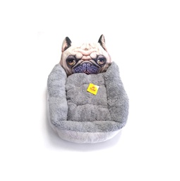 [154434] MOISES CARA PERRO GRIS MED. 50X60 CM - PER-ROS