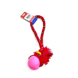 [231293] PELOTA DE GOMA MEDIANA SOGA ALPINA 12MMX30CM S403 - PETS PLAST