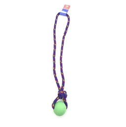 [231299] PELOTA DE GOMA GRANDE SOGA ALPINA 12MMX65CM S504 - PETS PLAST