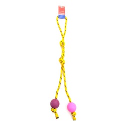 [231401] PELOTA DE GOMA CHICA SOGA ALPINA 8MMX65CM S601 - PETS PLAST