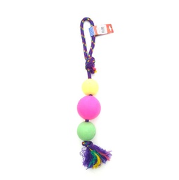 [231410] PELOTA DE GOMA GRANDE SOGA ALPINA 12MMX45CM S802 - PETS PLAST