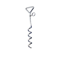 [330892] ESTACA ESPIRAL CROMADA - IMPORTADO