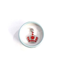 [625787] COLGANTE STRASS CROWN - MISTER HUESO
