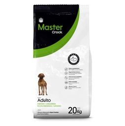 [30421] ADULTO MEDIUM/ LARGE BREEDS MASTER CROCK X20 KG