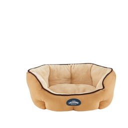 [11023] EMIR CAMA REDONDA SMALL BEIGE 48x23 cm.-630022