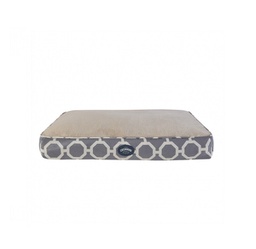 [11043] JIM CAMA NAPPER GRIS 80X55X10 CM - COCOONING