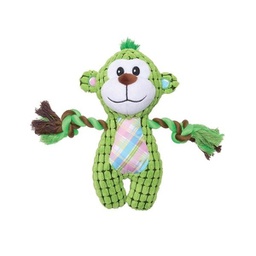 [891463] STUFFIES GREEN MONKEY - DOG IT