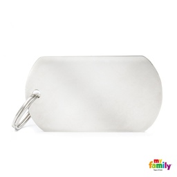[971012] MEDALLA BASIC CHROME MILITARY BIG MFB43N - MY FAMILY