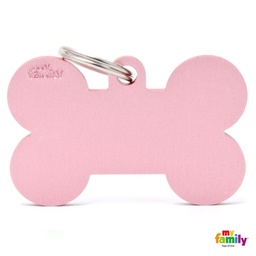 [971014] MEDALLA BASIC XL PINK XL ALUMINUM BONE MFBXL03 - MY FAMILY