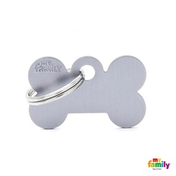 [971016] MEDALLA BASIC SMALL BONE ALUMINUM GREY MFB52 - MY FAMILY